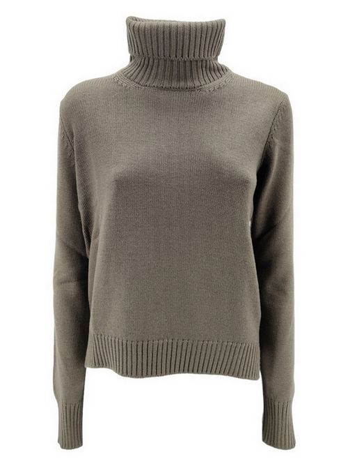 Women's military wool turtleneck sweater La fileria | 13203-14200484